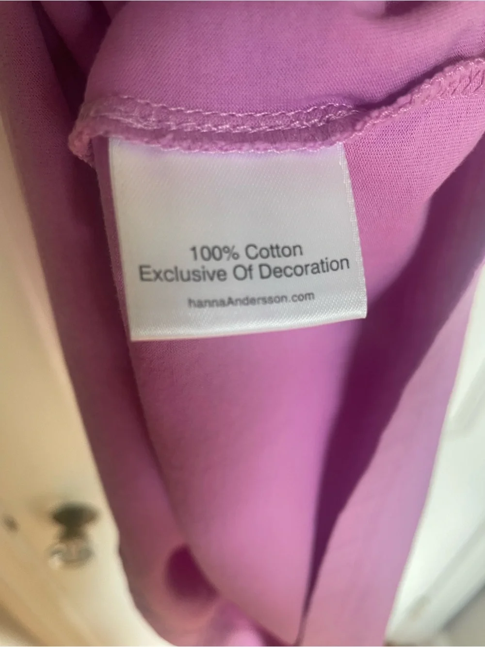 Hanna Andersson Girls' Purple Floral Tie-Shoulder Sundress Size 8